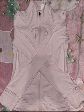 Lululemon Strawberry Milkshake Pink Zip-Up Hoodie Jacket
